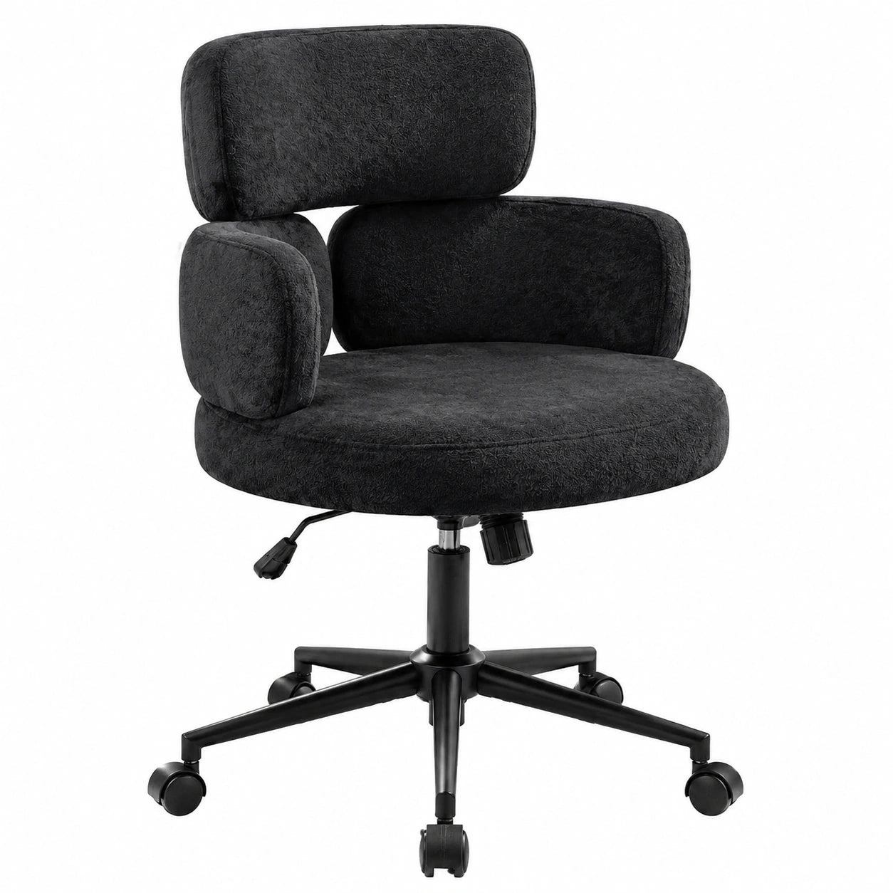 chaise-pivotante-reglable-en-hauteur-en-tissu-chenille-noir-cjbibl9819yt